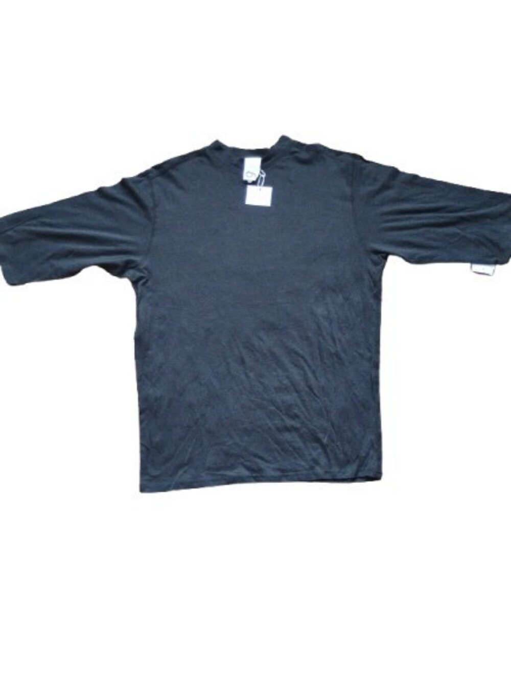 Chapter A/W 2017 "Displacement" Linen-Cotton Luxury T-Shirt - Black - Size Small